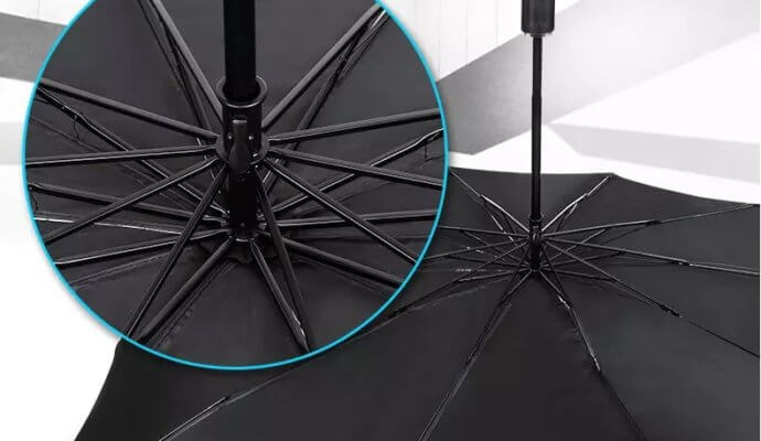 Foldable car windshield sun shade umbrella block UV 1 Foldable Car Windshield Sun Shade Umbrella frame