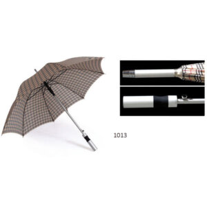 Stick auto open check design umbrella