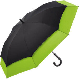 Double layer expandable windproof umbrella