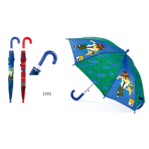 Printed automatic kids umbrella