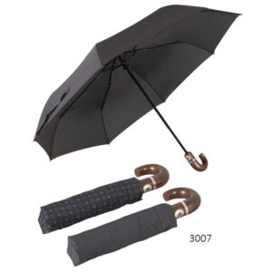 Gents printed windproof folding umbrella