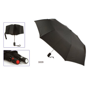 Windproof safety auto open and close travel umbrella