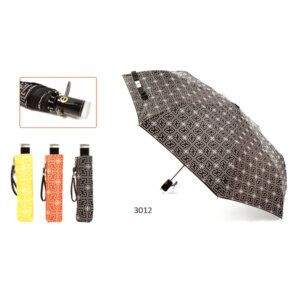 printed auto open and close windproof folding umbrella