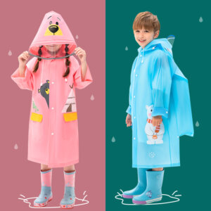 kids EVA raincoat designs