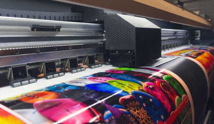 Textile digital printing machine
