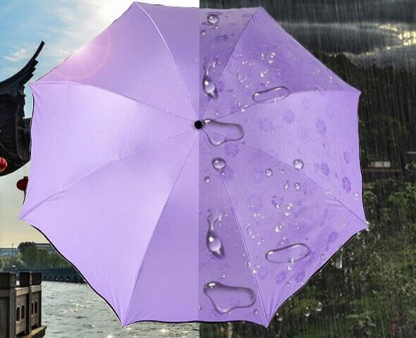 watermark printing umbrella