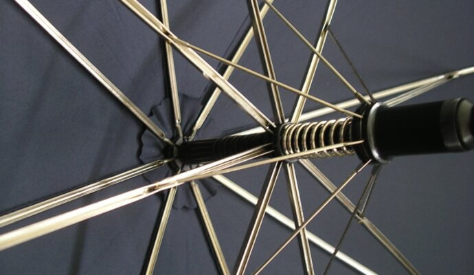 Metal ribs umbrella